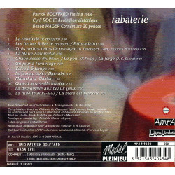 Rabaterie - Bouffard Trio - mp3 - Musique Trad. Auvergne - Phonolithe