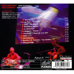 Tour à tour - Bouffard et Chabenat - CD - Centre-France - Phonolithe