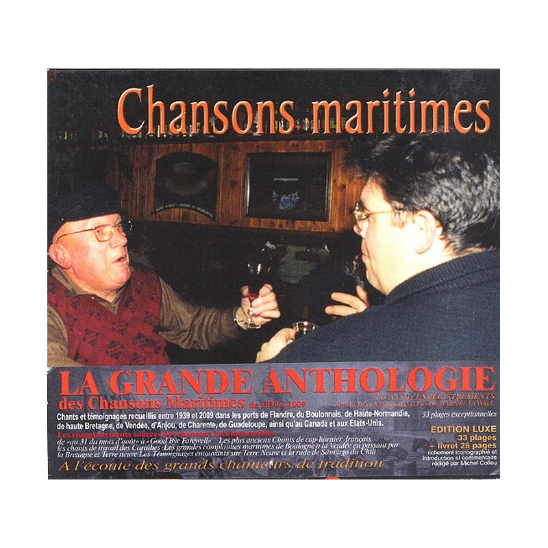 Chansons maritimes - CD - Musique trad. de Bretagne - Phonolithe