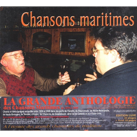 Chansons maritimes - CD - Musique trad. de Bretagne - Phonolithe