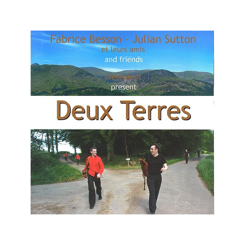 Deux terres - Duo Besson / Sutton - CD - Centre-France - Phonolithe