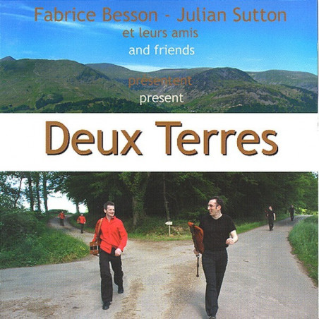 Deux terres - Duo Besson / Sutton - CD - Centre-France - Phonolithe