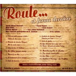 Roule et ferme derrière - CD - Musique Trad. du Limousin - Phonolithe