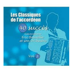 Classiques de l'accordéon - Éric Bouvelle - CD - Musettes - Phonolithe