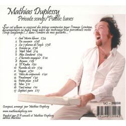 Mathias Duplessy - Private songs / Public tunes