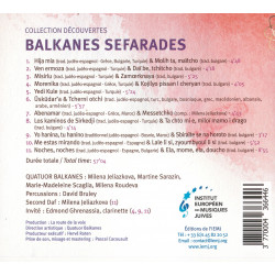 Quatuor Balkanes & David Bruley - Balkanes sefarades