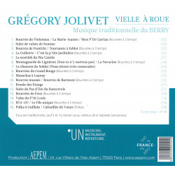Grégory Jolivet - Un artiste, un répertoire un instrument : La vielle à roue