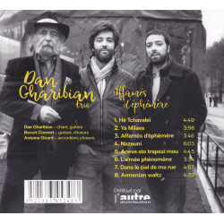 Dan Gharibian trio - Affamés d'éphémère