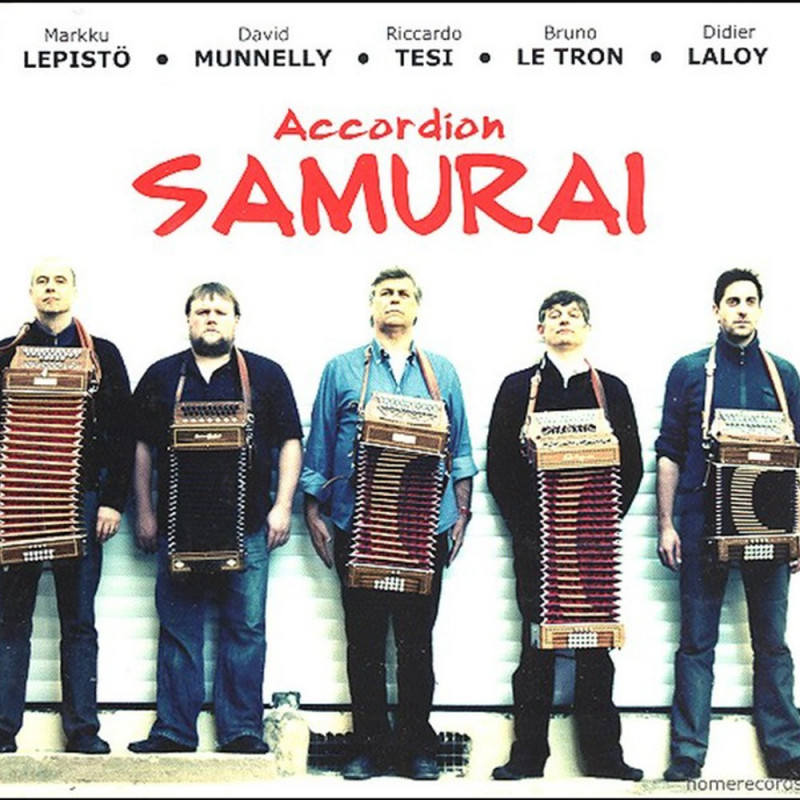 Accordion samuraï - CD - Bal folk - Accordéon - Phonolithe