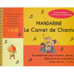 Mandarine - Le Carnet de chants