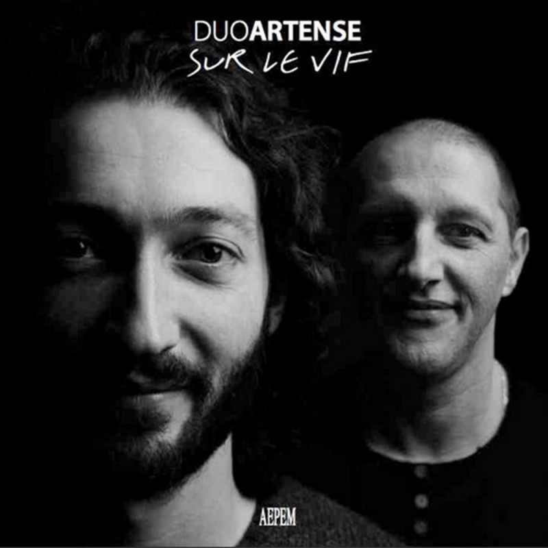 Sur le vif - Duo Artense - CD - Musique d'Auvergne - Phonolithe