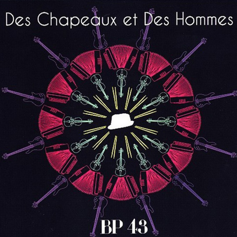 Des chapeaux et des Hommes - BP43 - CD - Trad. Auvergne - Phonolithe