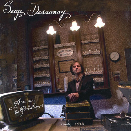 Amour et printemps - Serge Desaunay - CD - Musettes - Phonolithe