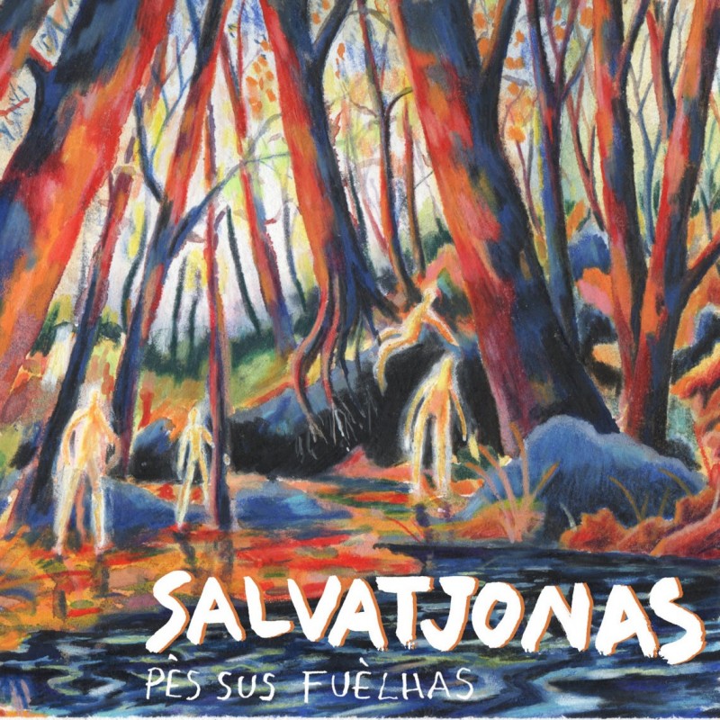 Salvatjonas - Pès sus  fuèlhas